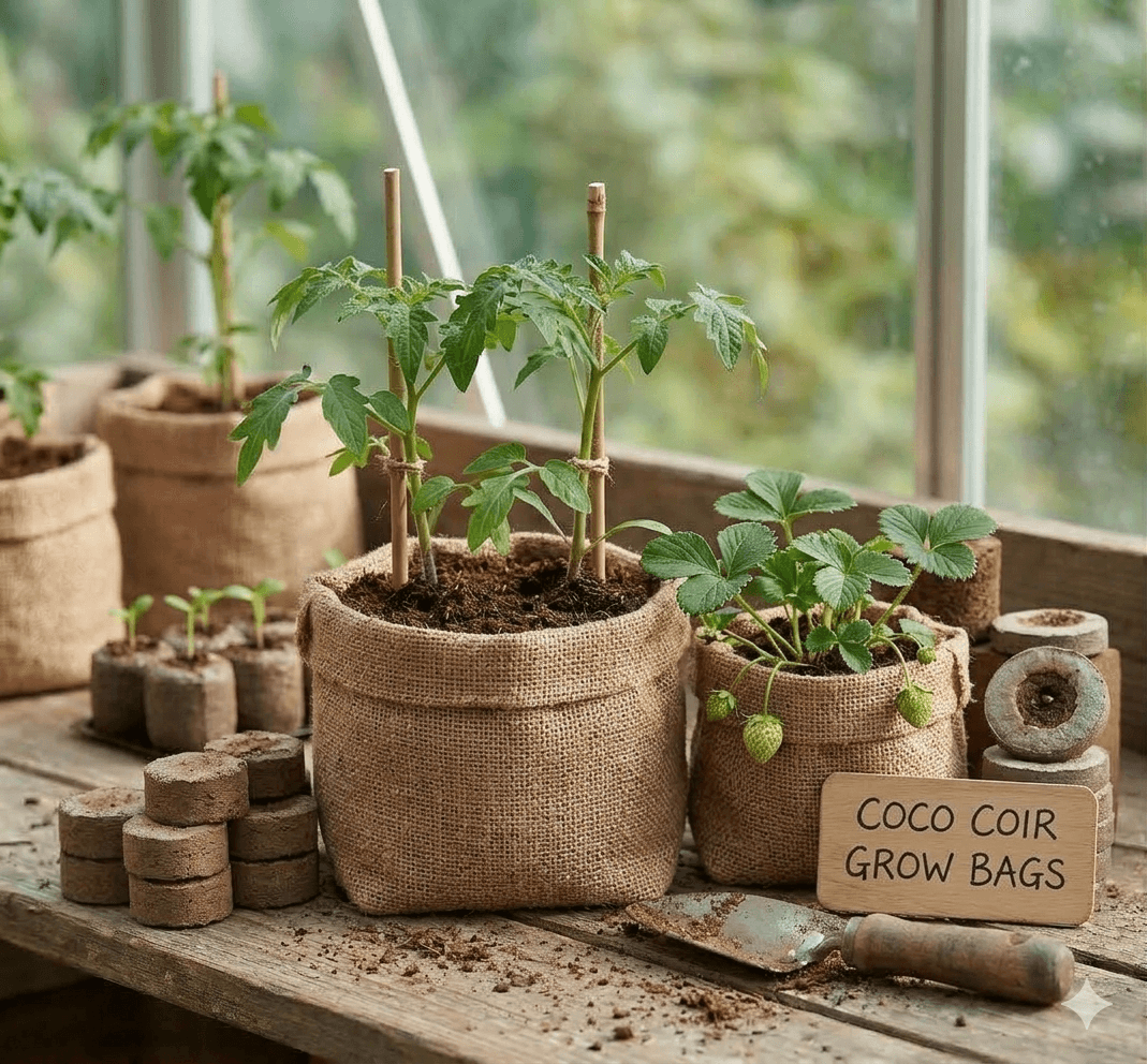 Coir Grow Bags (pre-filled)