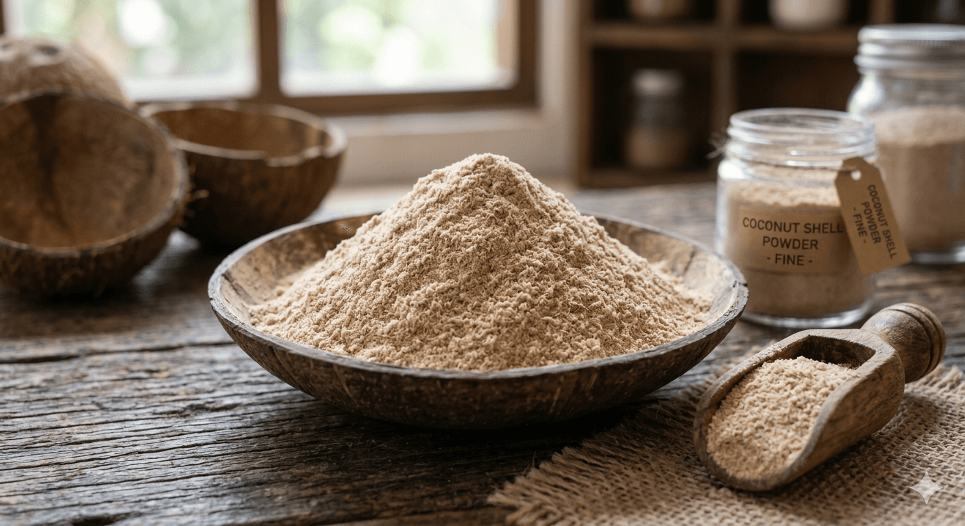 Coconut Shell Powder Fine 200 Mesh